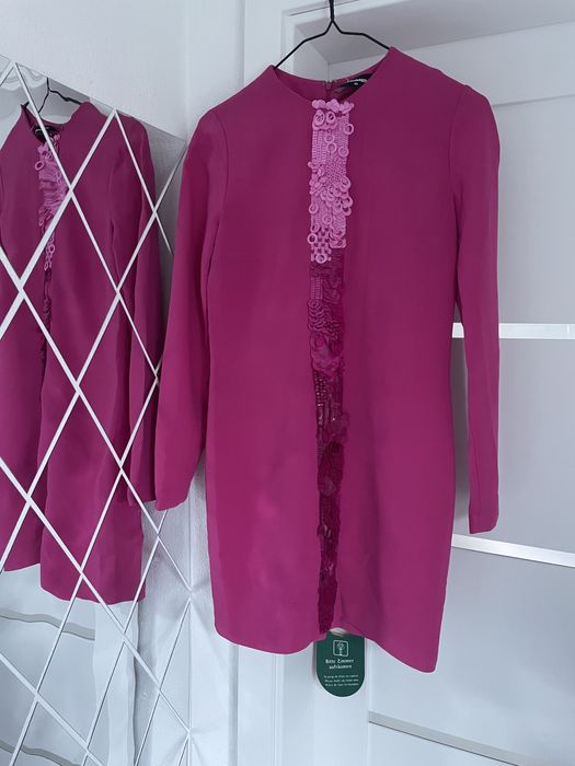 rochie Dsquared roz fucsia