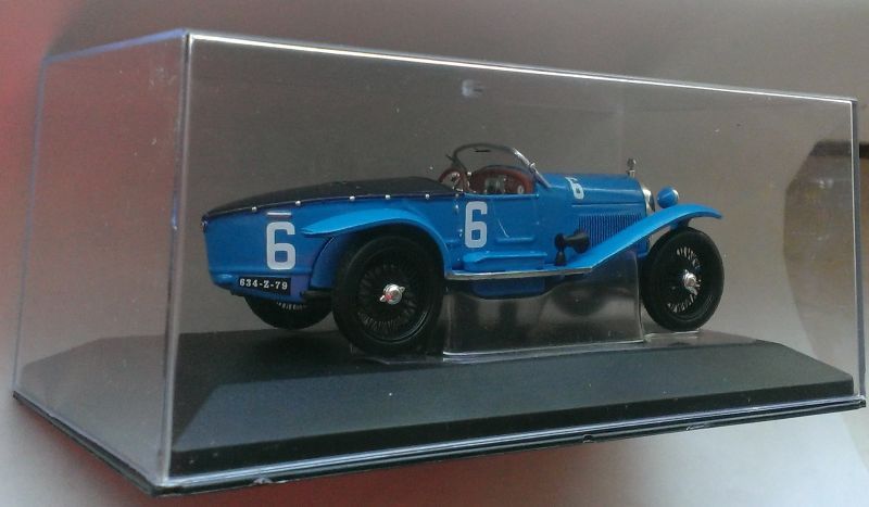 Macheta Lorraine-Dietrich B 3-6 Winner Le Mans 1926 - IXO 1/43 noua