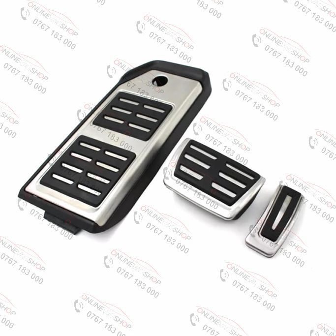 Set Pedale inox Audi Q7, Q8 , VW Touareg ,Cayenne transmisie automata