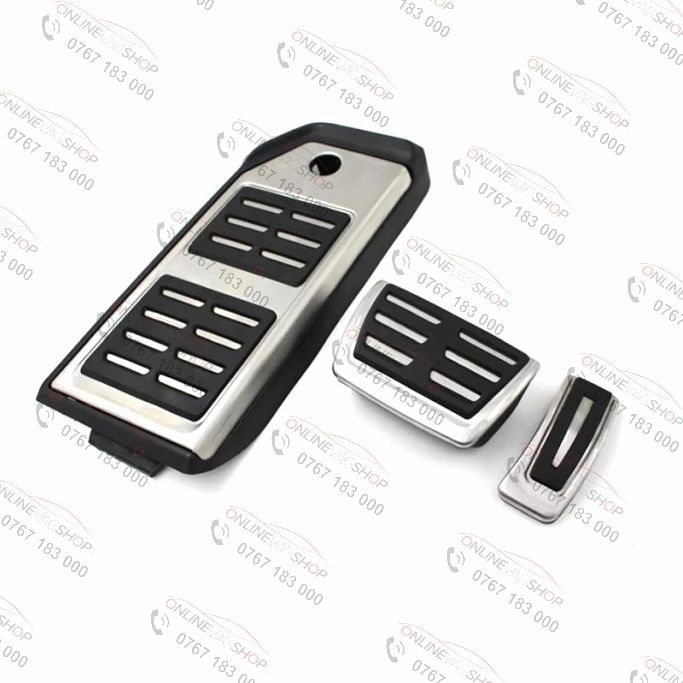 Set Pedale inox Audi Q7, Q8 , VW Touareg transmisie automata