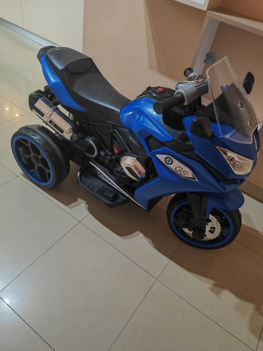 Motocicleta electrica cu 3 roti Premier Sport, 6V, 2 motoare, MP3!