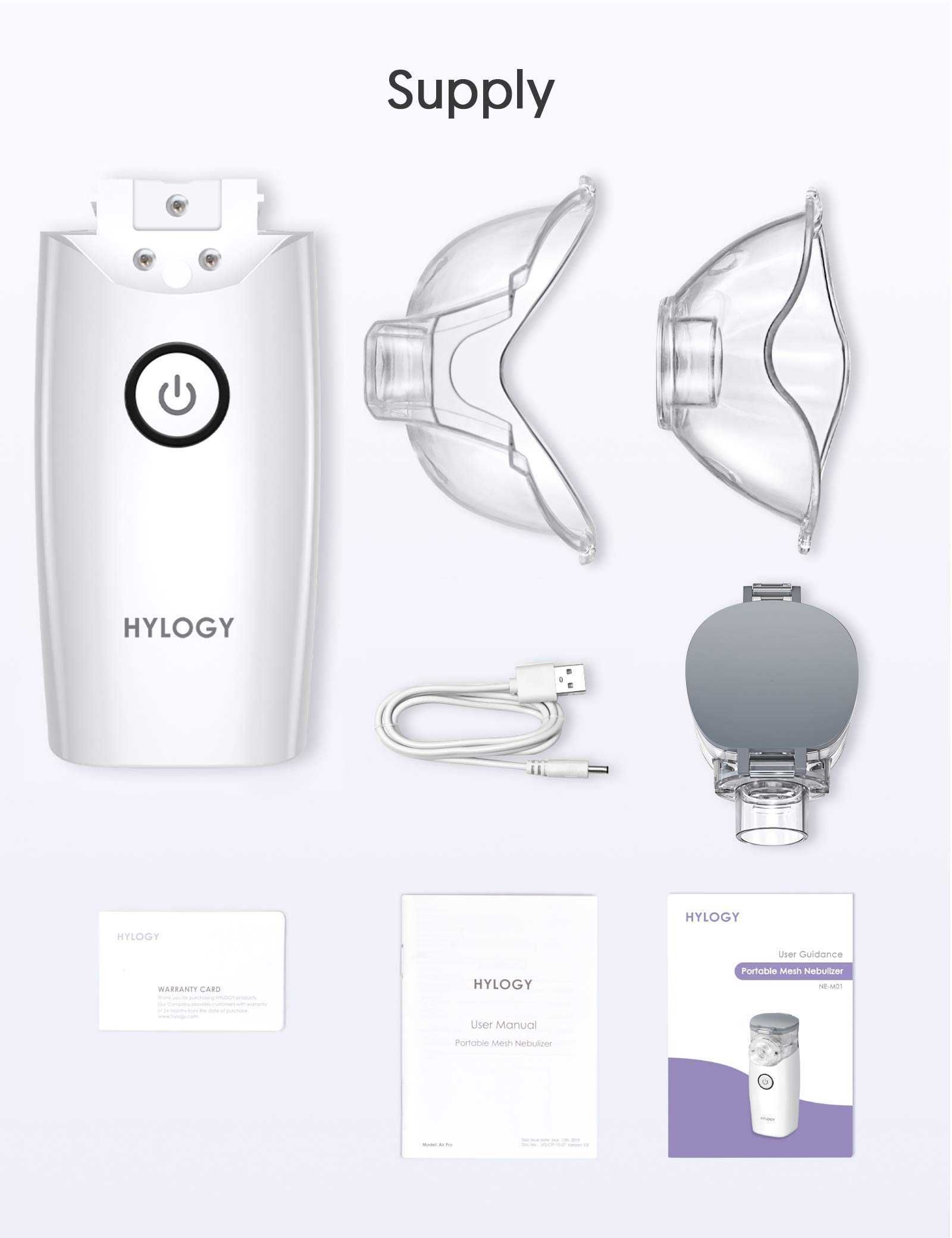 Инхалатор HYLOGY Mesh Nebulizer NE- M01