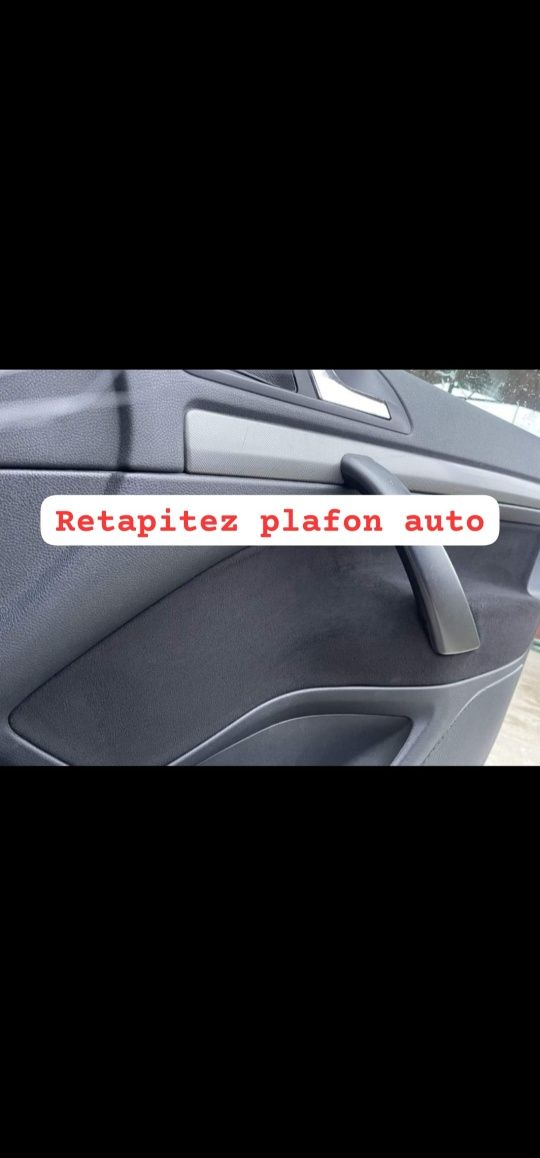 Retapitez plafon auto/fete usi/materiale/plafon instelat