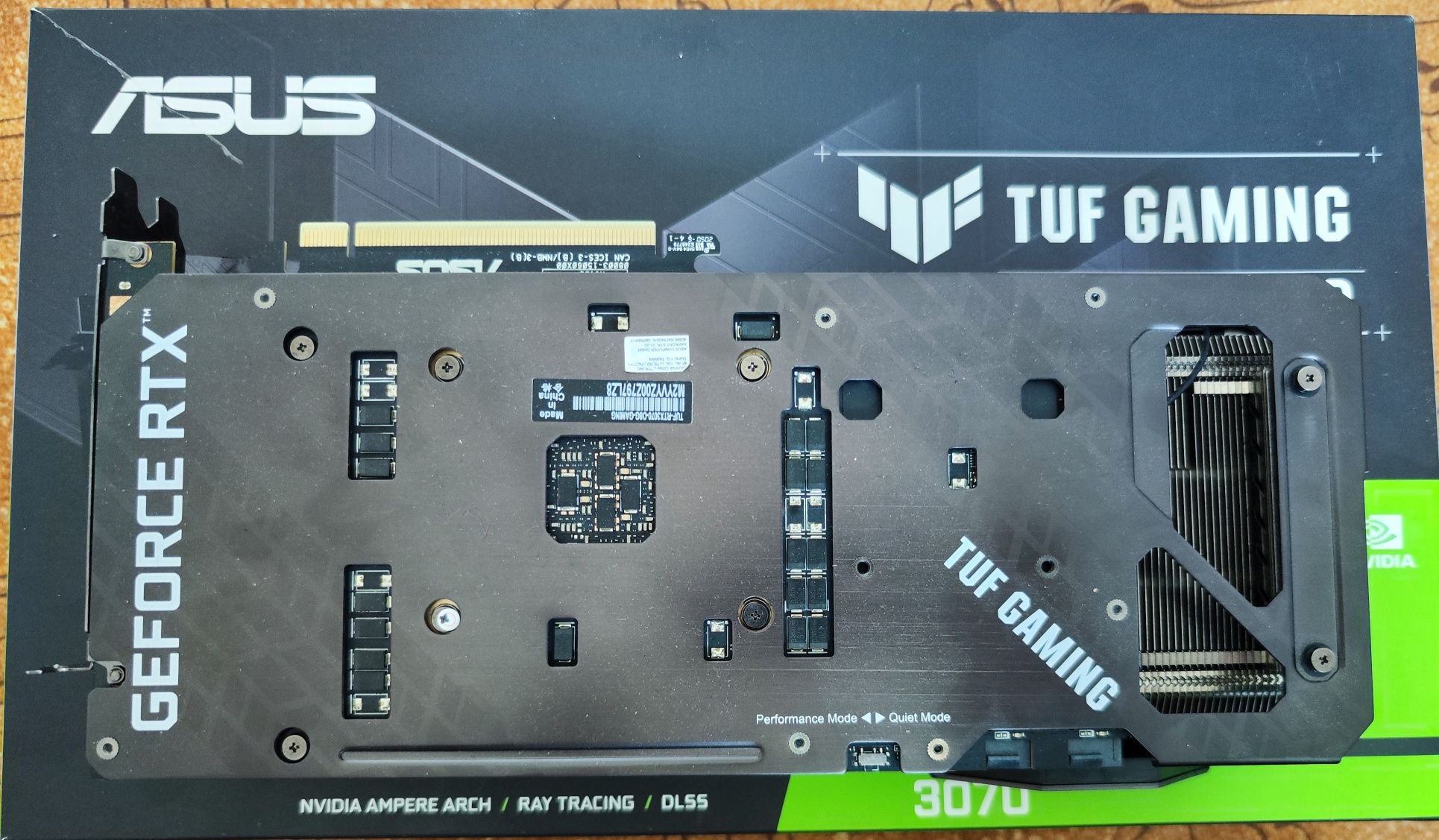 Видеокарта ASUS RTX 3070 8gb Nvidia