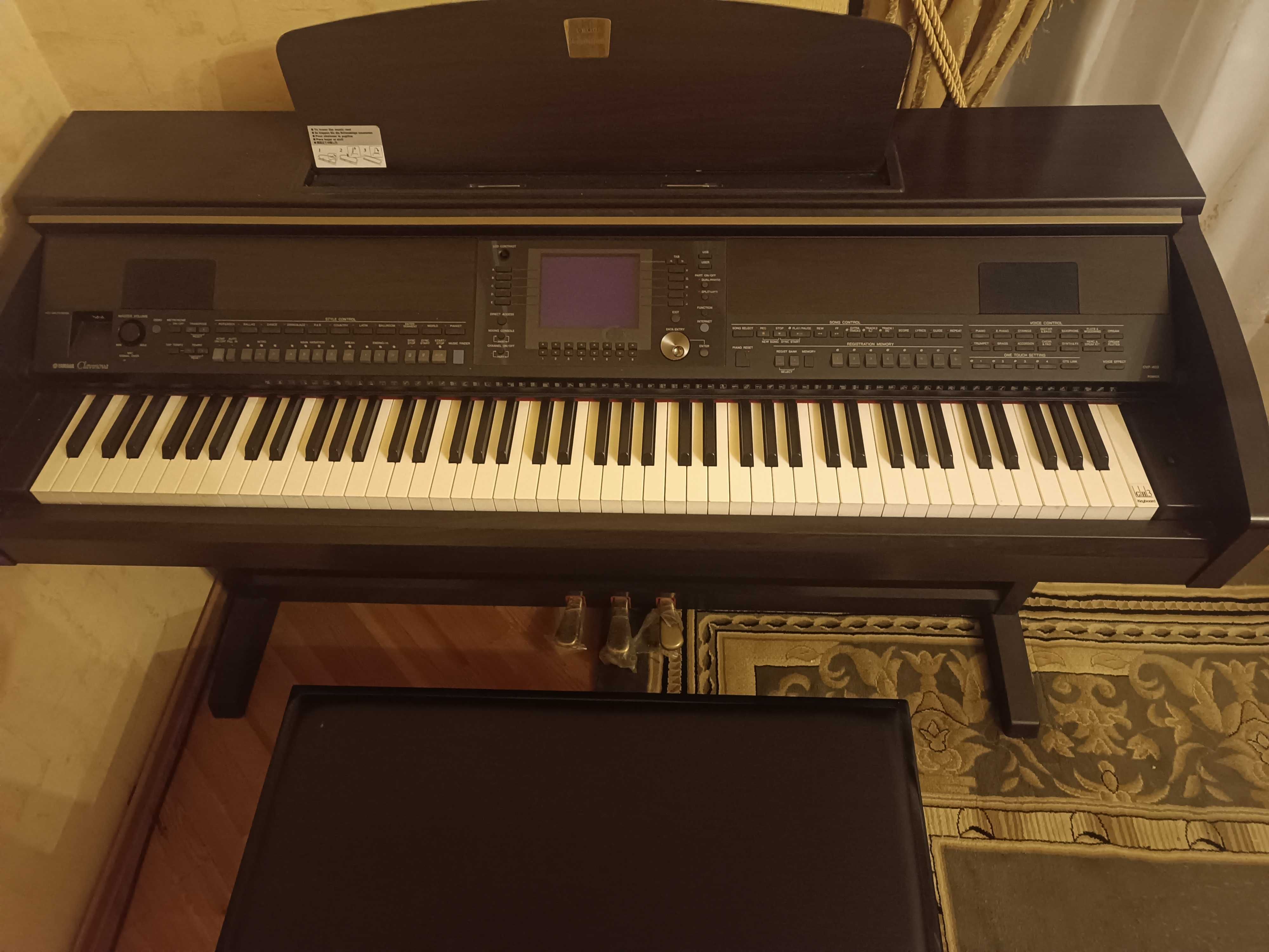 YAMAHA Clavinova профессиональная электронная пианино