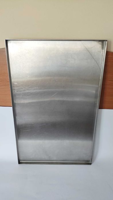 Масивна плитка тава от неръждаема стомана