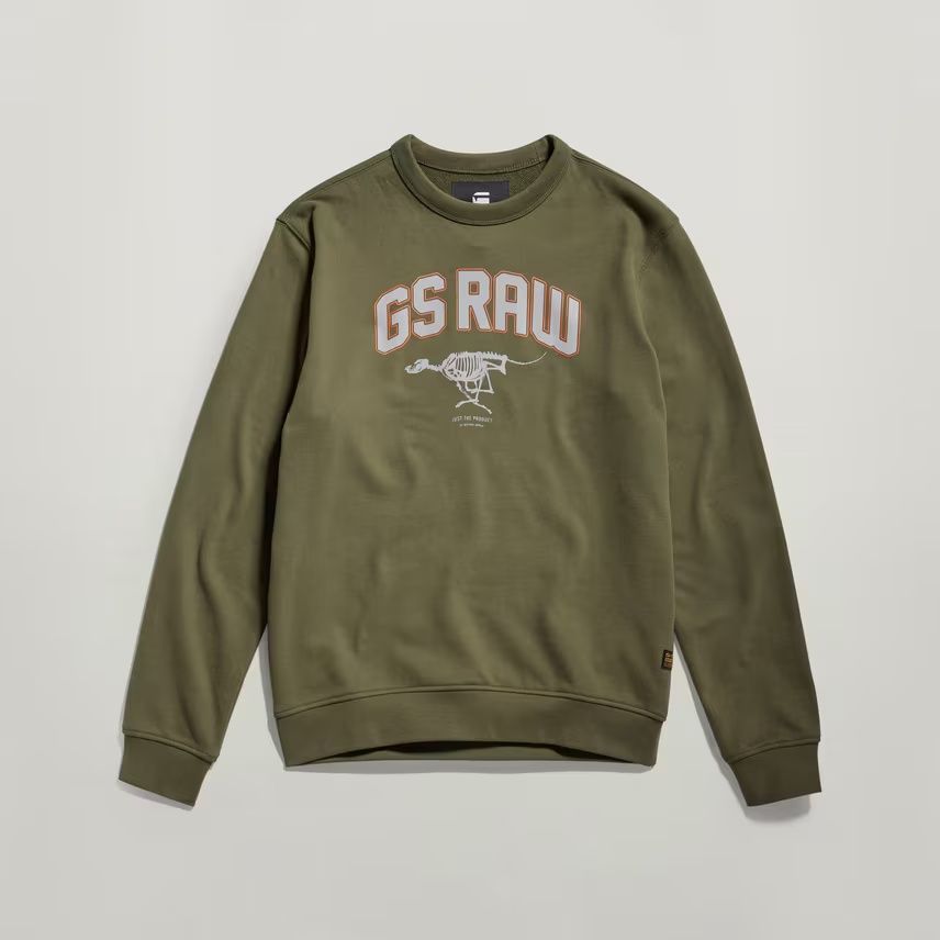 Оригинална блуза G-STAR RAW Skeleton S,M,L,XL нова худи горнище суичър