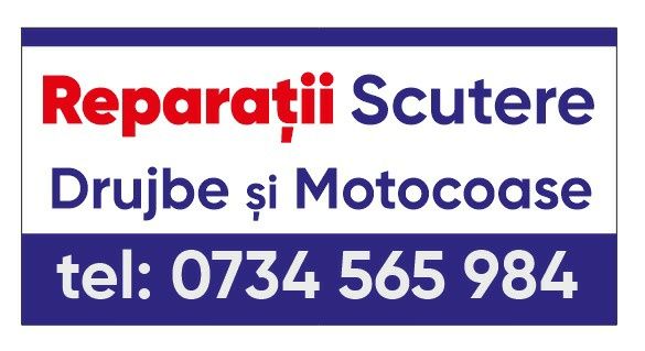 Reparații scutere și motocoase