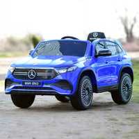 Masinuta electrica copii 2-6 ani Mercedes EQA 140W 4x4, Roti Moi #Blue