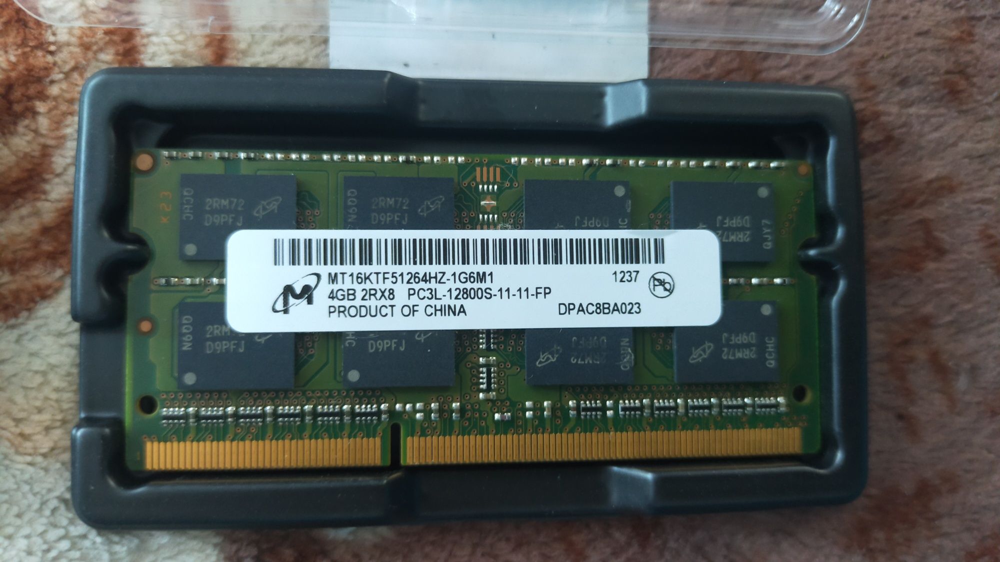 Оперативные памяти ddr3 и ddr3L 1600 4gb