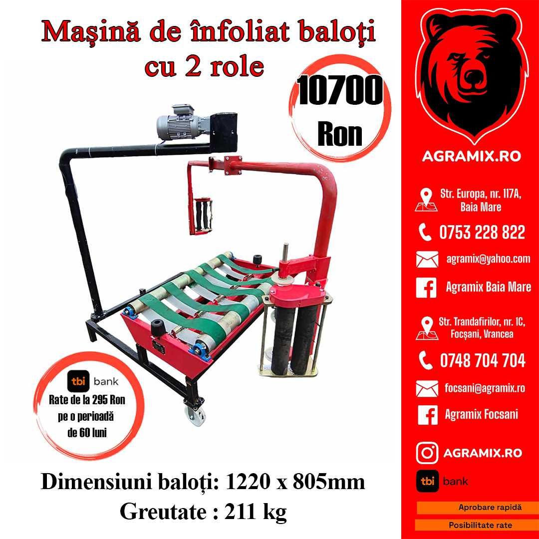 Masina de infoliat baloti noi cleste balot nou Agramix