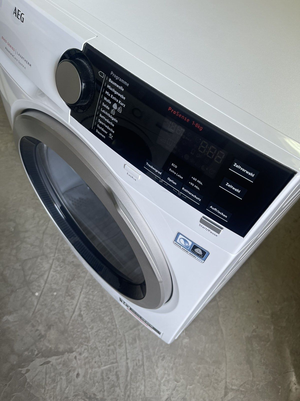 Сушилня AEG 8000 series, 9 кг. Термопомпа. Инверторен мотор!