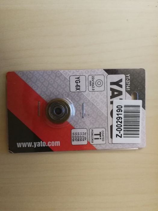Резервен нож за резачка за плочки YATO, Ф 22 х Ф 14 х 2 мм