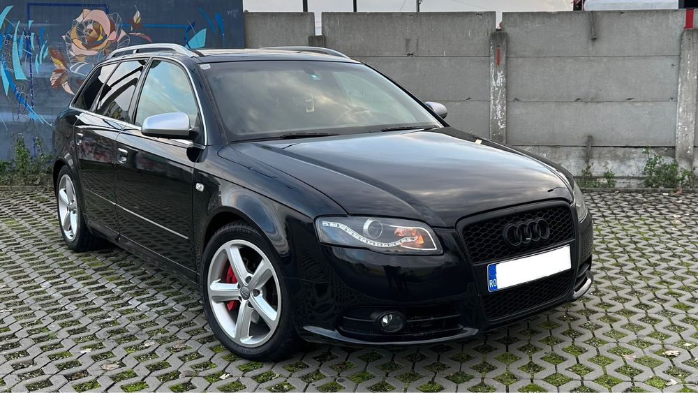 Audi A4 2.0 D 170 CP 2007 E4 Manual 6+1 Quatrro S-Line Int Ext Far Led
