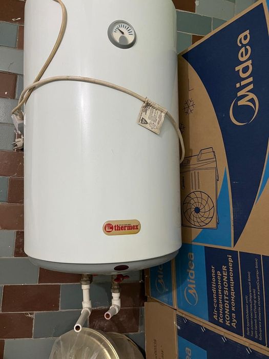 Водонагреватель в рабочем состоянии