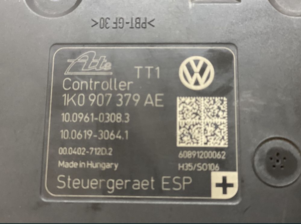 Pompa Abs Audi/Vw 1k0614517BE cod referinta 1k0907379AE