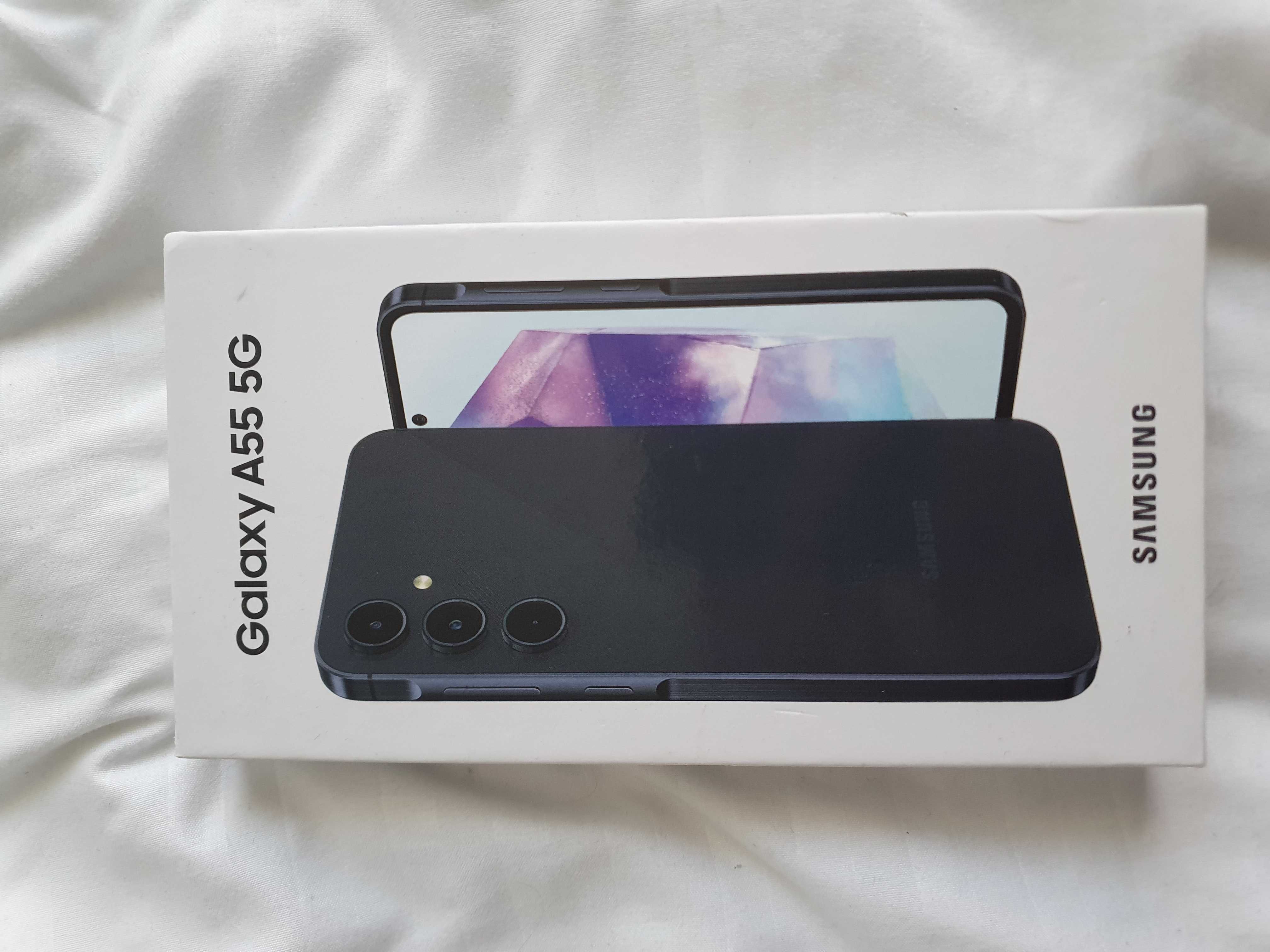 Samsung A 55, 5G, 128 GB nou, in cutie sigilata