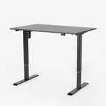 Birou electric reglabil  Standwalk 120, 120x60cm, Negru, Blat inclus