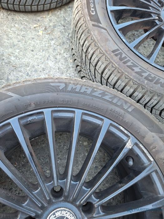 Jante din aliaj R16 MERCEDES-BENZ C-CLASS II W203 2005 C 220 CDI OM646 110KW|150HP 2005