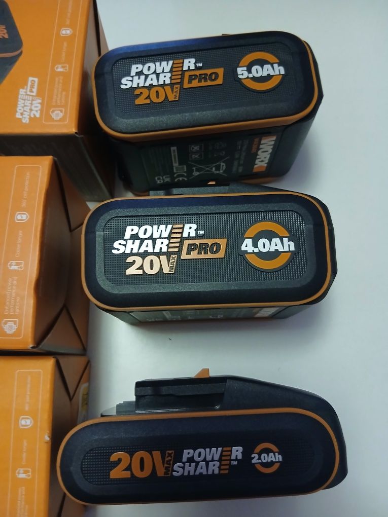 Acumulator Worx 20 V Power Share