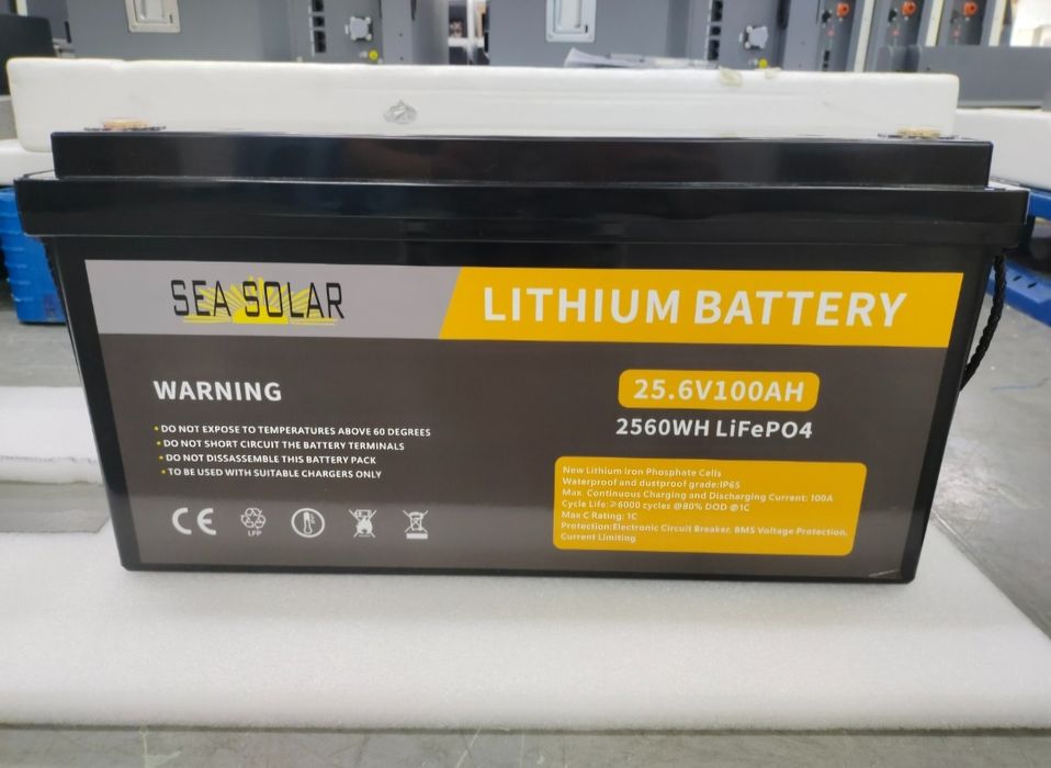 Baterie 24v, 100ah Lifepo4, 6000 cicluri