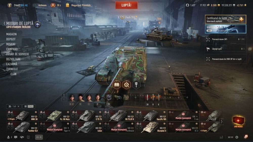 WOT - World of Tanks - name 2raul2
