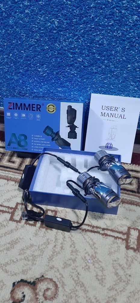 Zimmer A8 Led, metal korpusli.