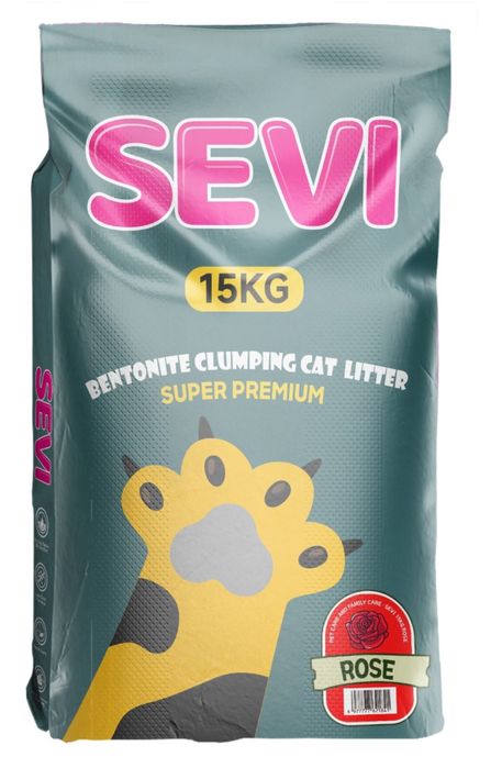 Наполнитель комкующийся для кошачьего туалета - 15кг