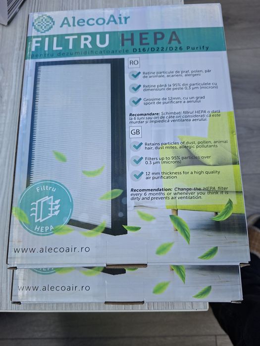 Filtru Hepa Aleico Air D16 / D22 / D26 Purify