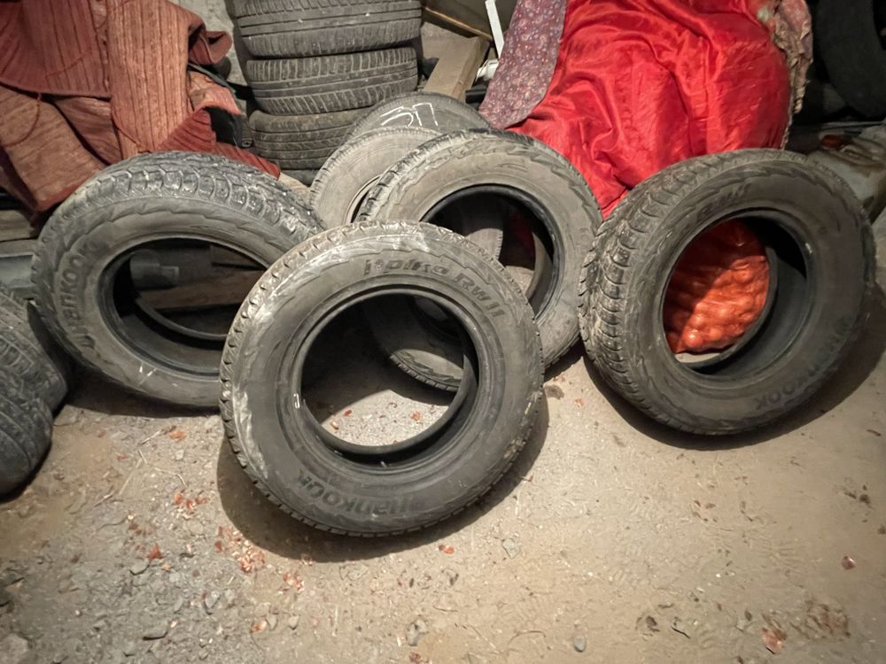 4 шипованных баллона Hankook