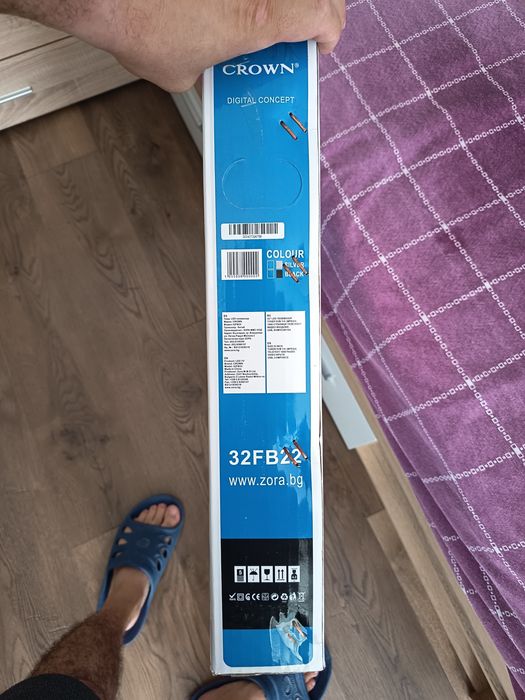 LED Телевизор Crown 32 inch в Гаранция