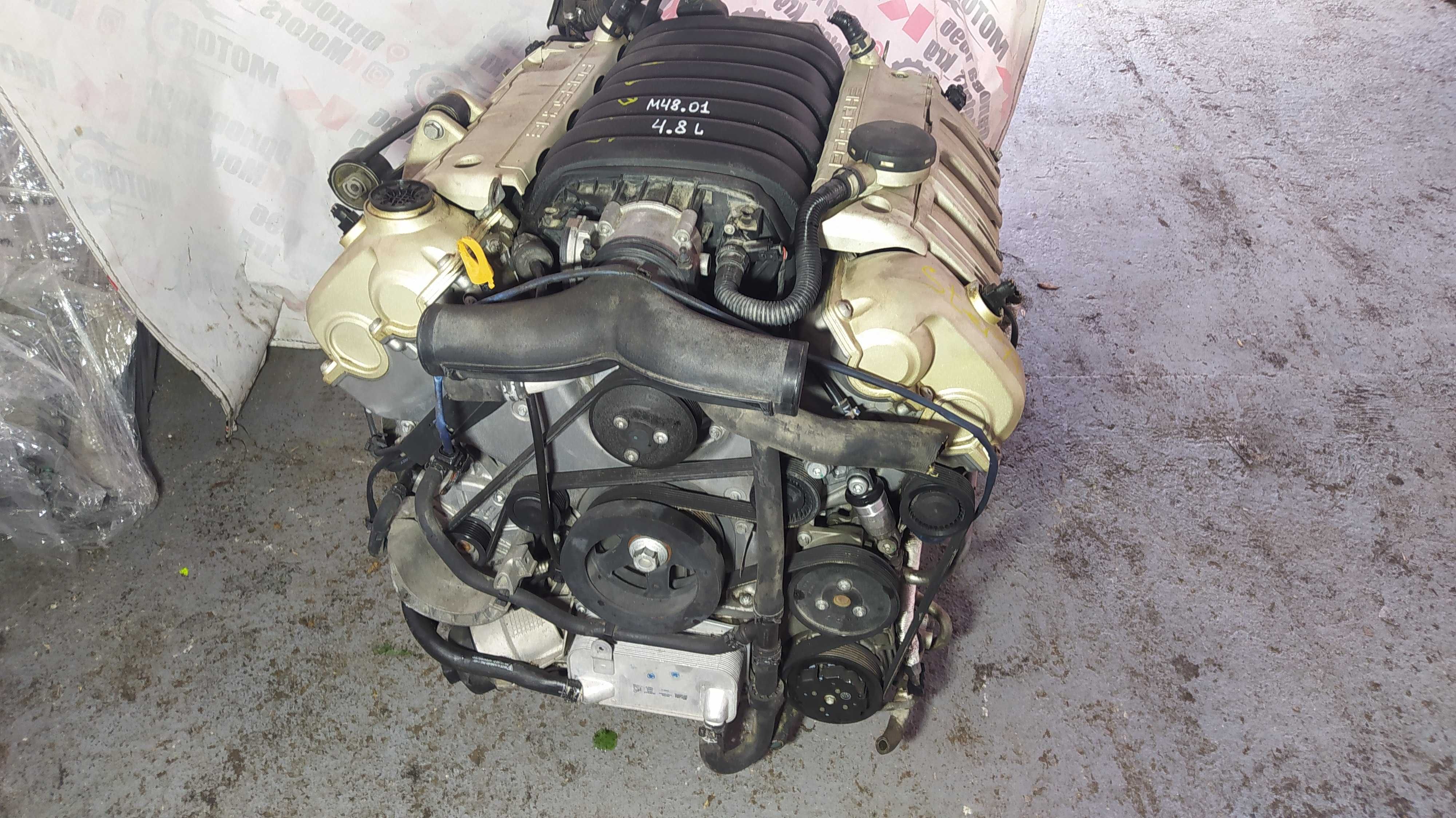 Двигатель M48 4.8 Porsche Cayenne 957 НЕ-турбо M48.01 Порше Каен 07-10