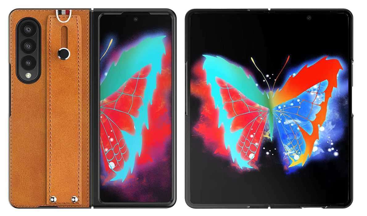 Huse premium piele Samsung Galaxy Z Fold3 Z flip 3 5G diverse modele