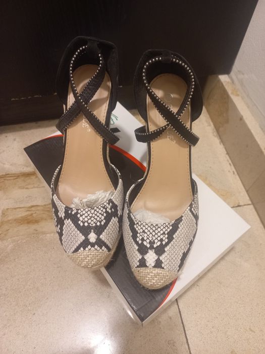 Espadrile cu platforma Bestelle, marimea 39