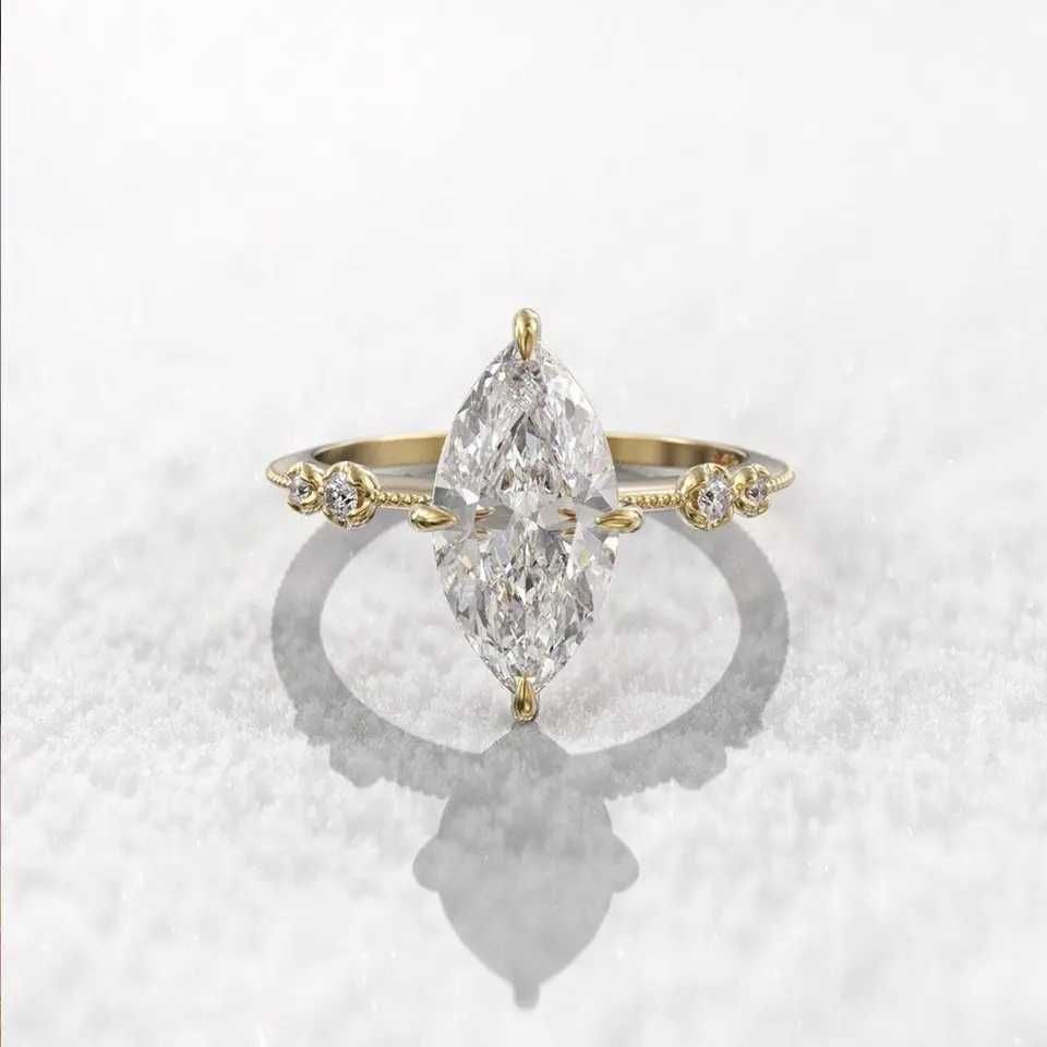 Златен дамски пръстен от медицинско злато . Подарък за Свети Валентин!