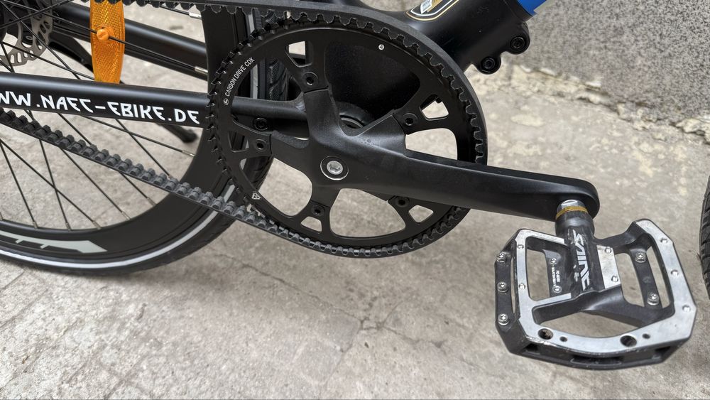 eBike Eлектро Велосипед Патент иновация NAEC еОNE Ремък нов топ