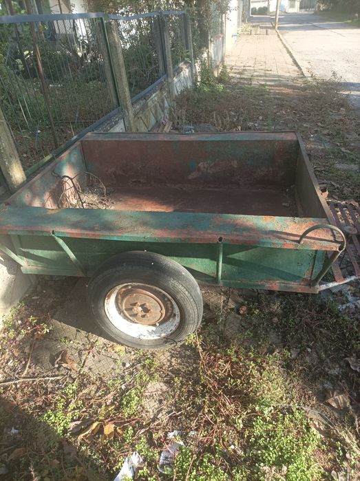 Плуга е чисто нов ! Ремарке за фреза