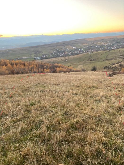 Teren cu panoramă extravilan Sălicea Cluj 8600 mp