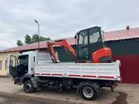 Miniexcavator și basculata - fundații, săpături, fose, branșamente