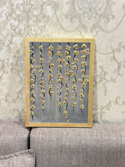 Картина Лианы с цветами