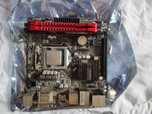 Дънна платка ASRock H81M-ITX + процесор и РАМ