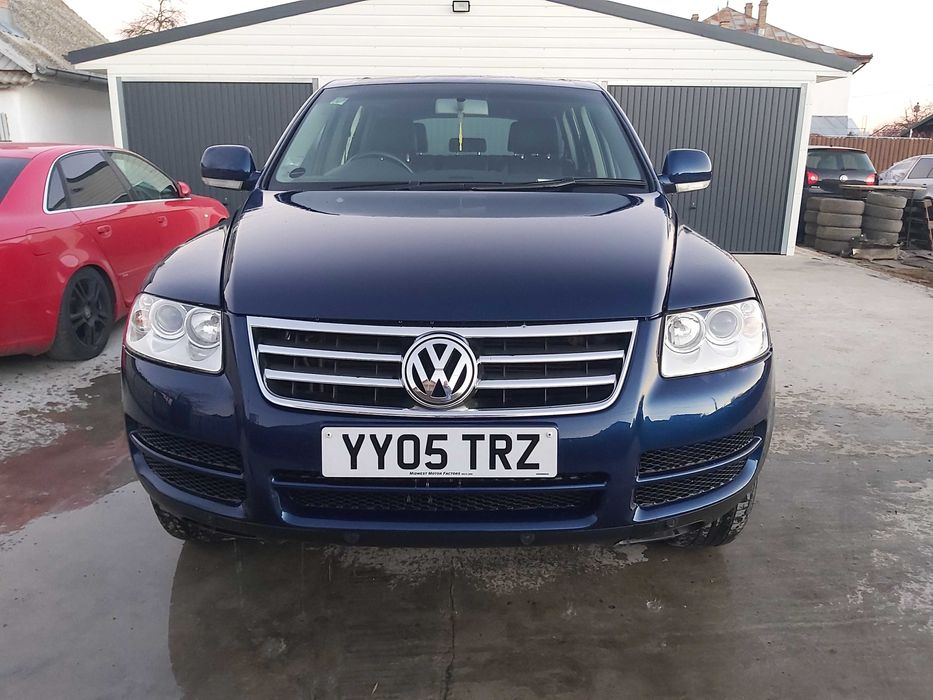 Aripa stanga VW TOUAREG 7L NONFACELIFT albastru cod culoare LD5Q