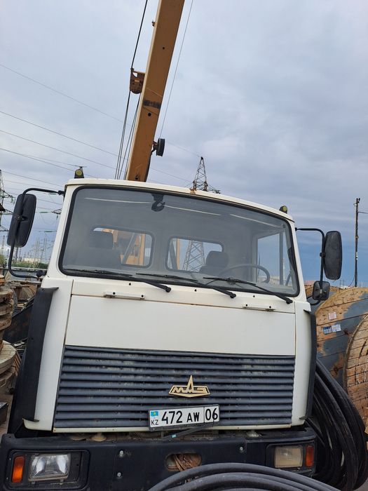 Продаётся электрический автокран на базе МАЗ