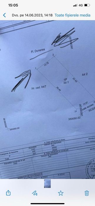 De vanzare teren la Dunăre.