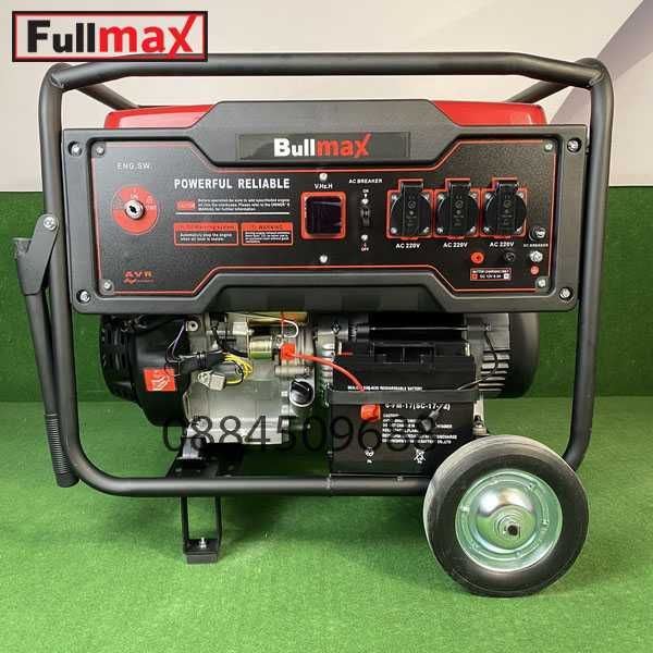 Монофазни генератори за ток (на бензин) BULLMAX 6500W.