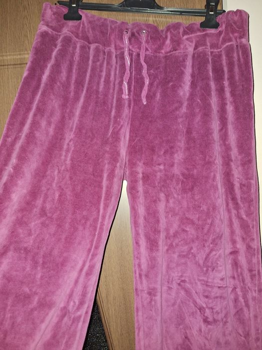 Pantaloni dama mov catifea 46-50
