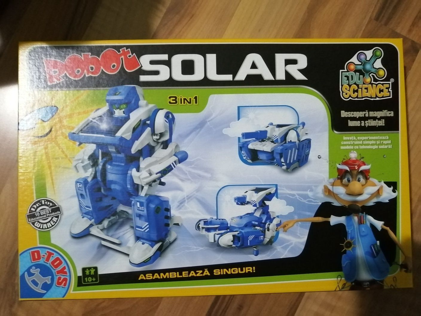 Robot solar și kit solar de asamblare