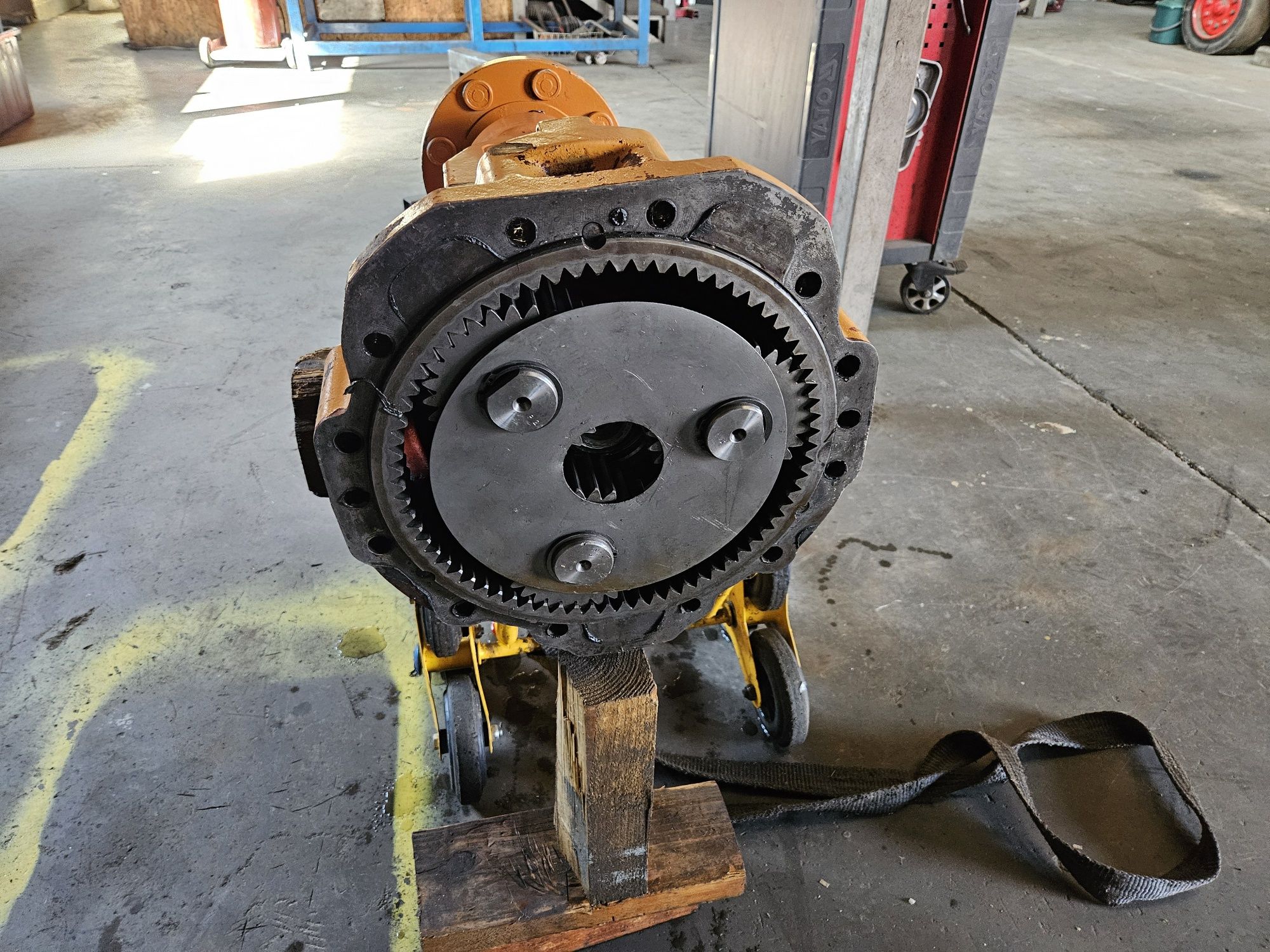 Planetara punte spate Buldoexcavator Case 580 SK