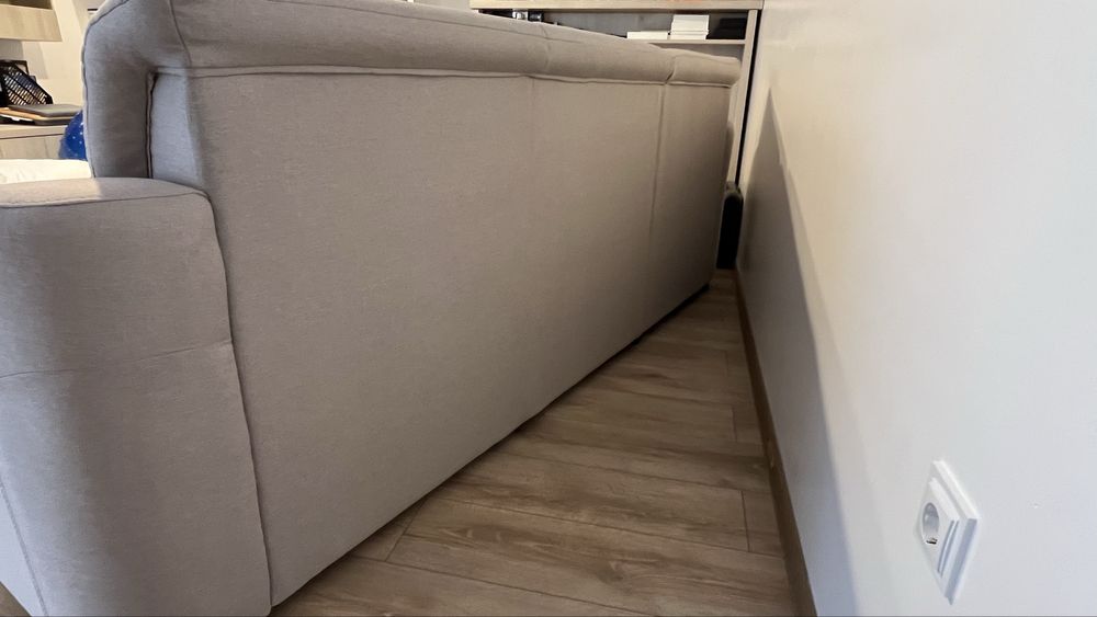 Canapea extensibila (coltar) CASA RUSU, bej, 240/200 x 180/140/60 cm