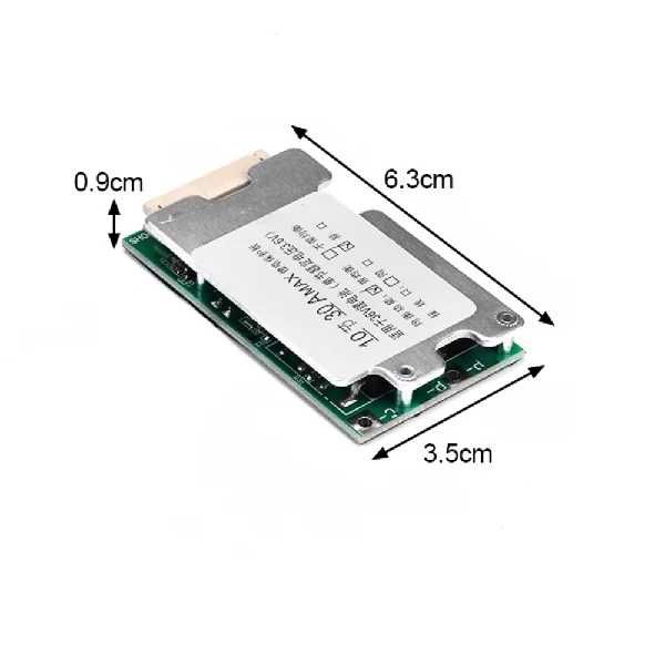 BMS 10S 36V 37V 42V 30A modul protectie acumulatori baterie litiu ion